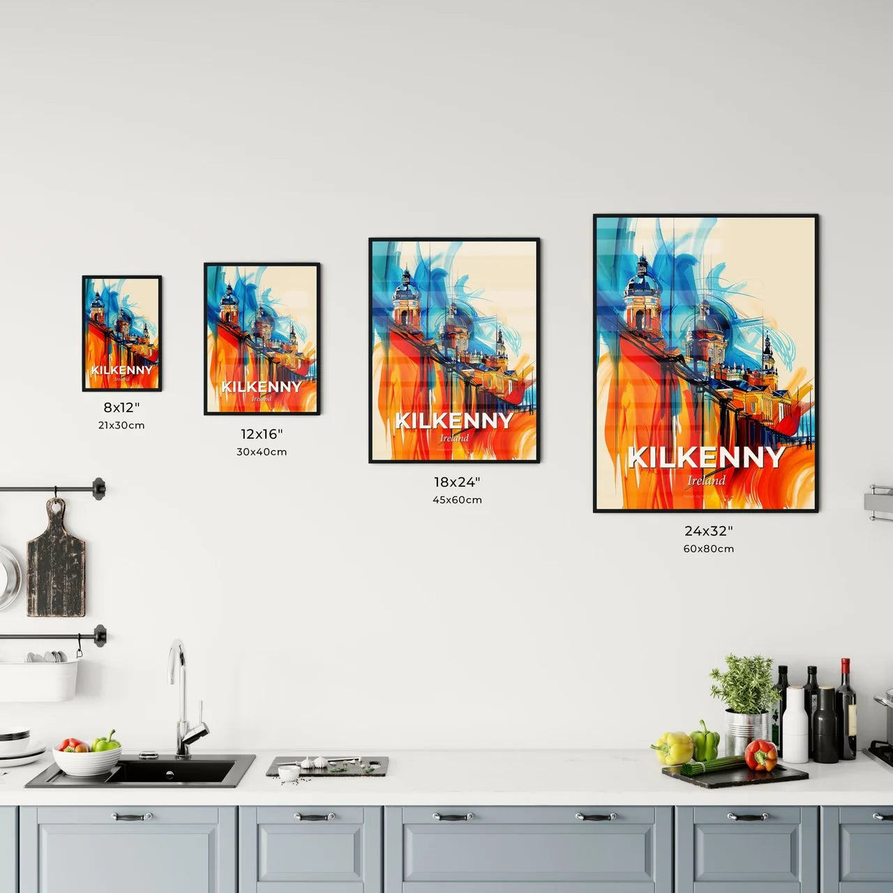 Vibrant Kilkenny, Ireland Kitchen Art