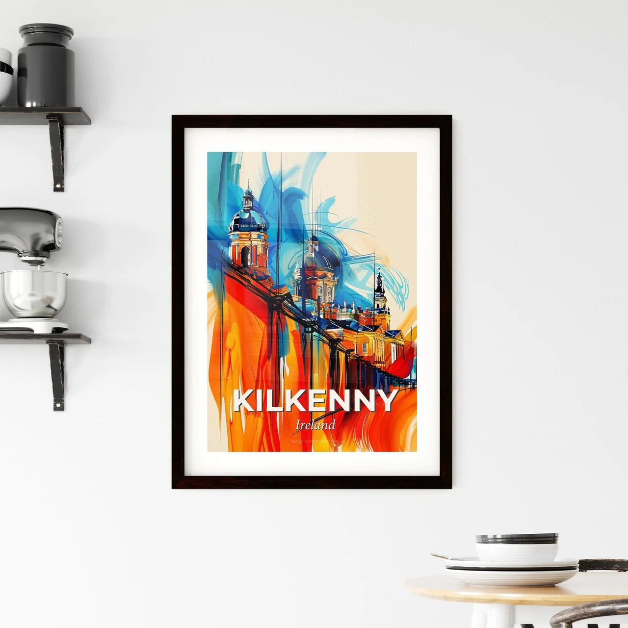Vibrant Kilkenny, Ireland Framed Print
