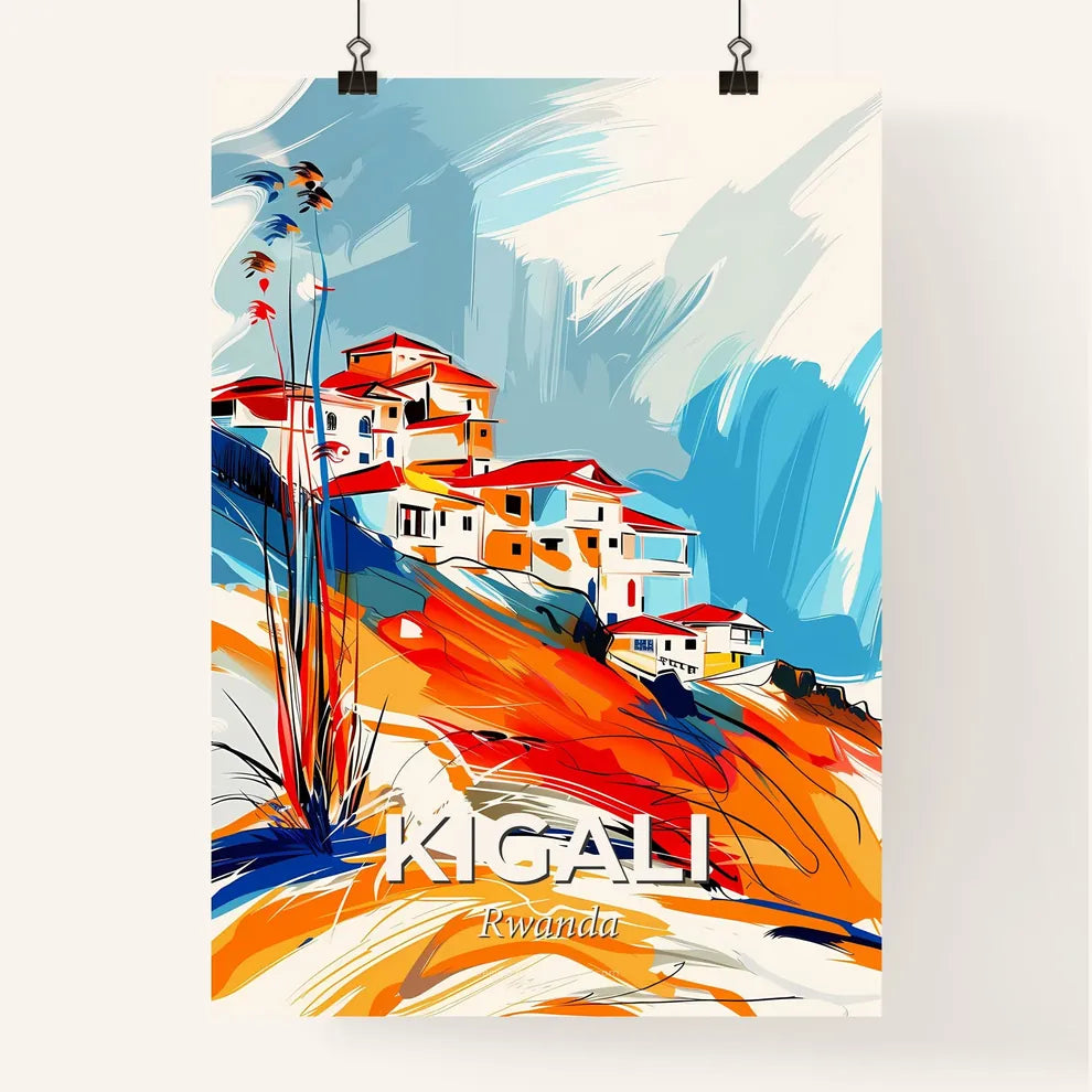 Vibrant Kigali, Rwanda Poster