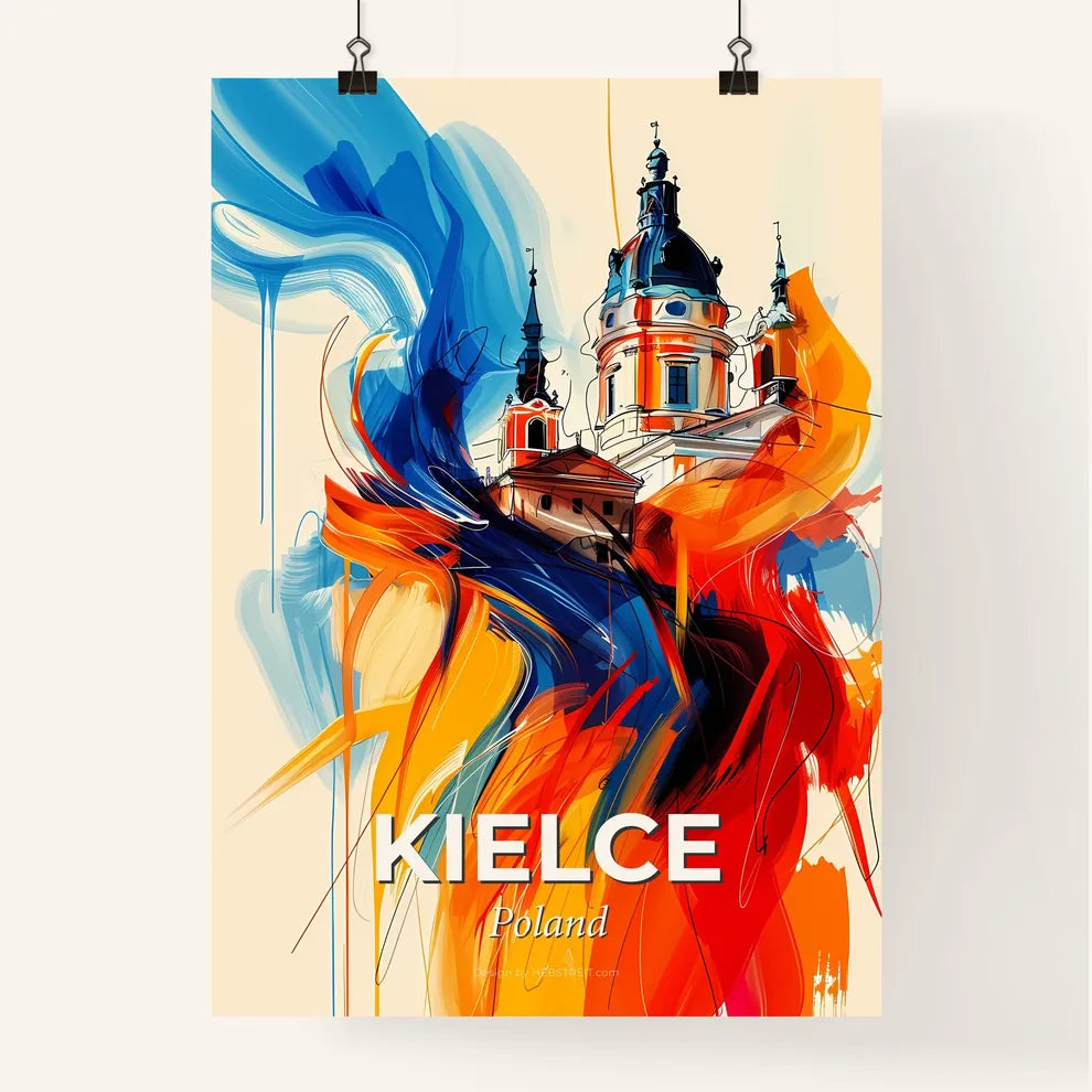 Vibrant Kielce, Poland Poster
