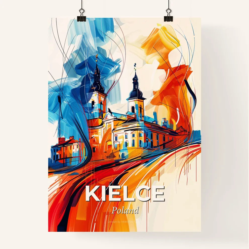 Vibrant Kielce, Poland Poster