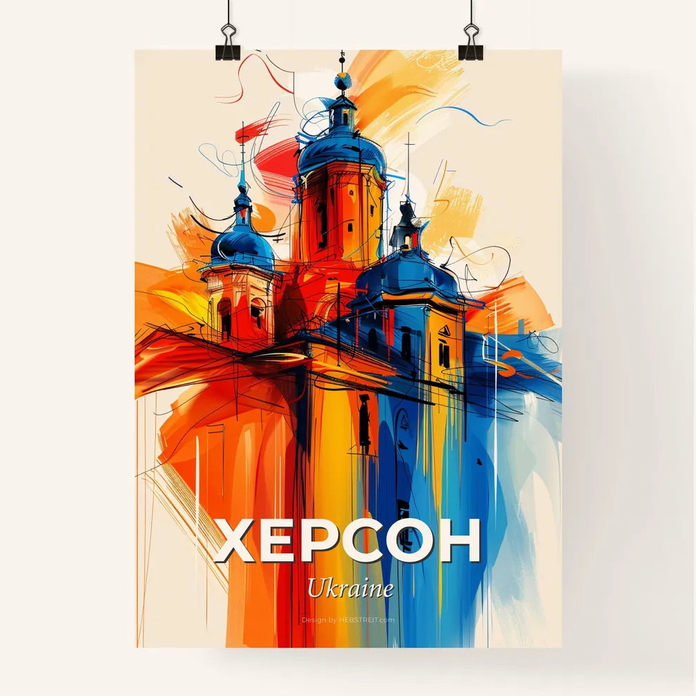 Vibrant Херсон, Ukraine Poster
