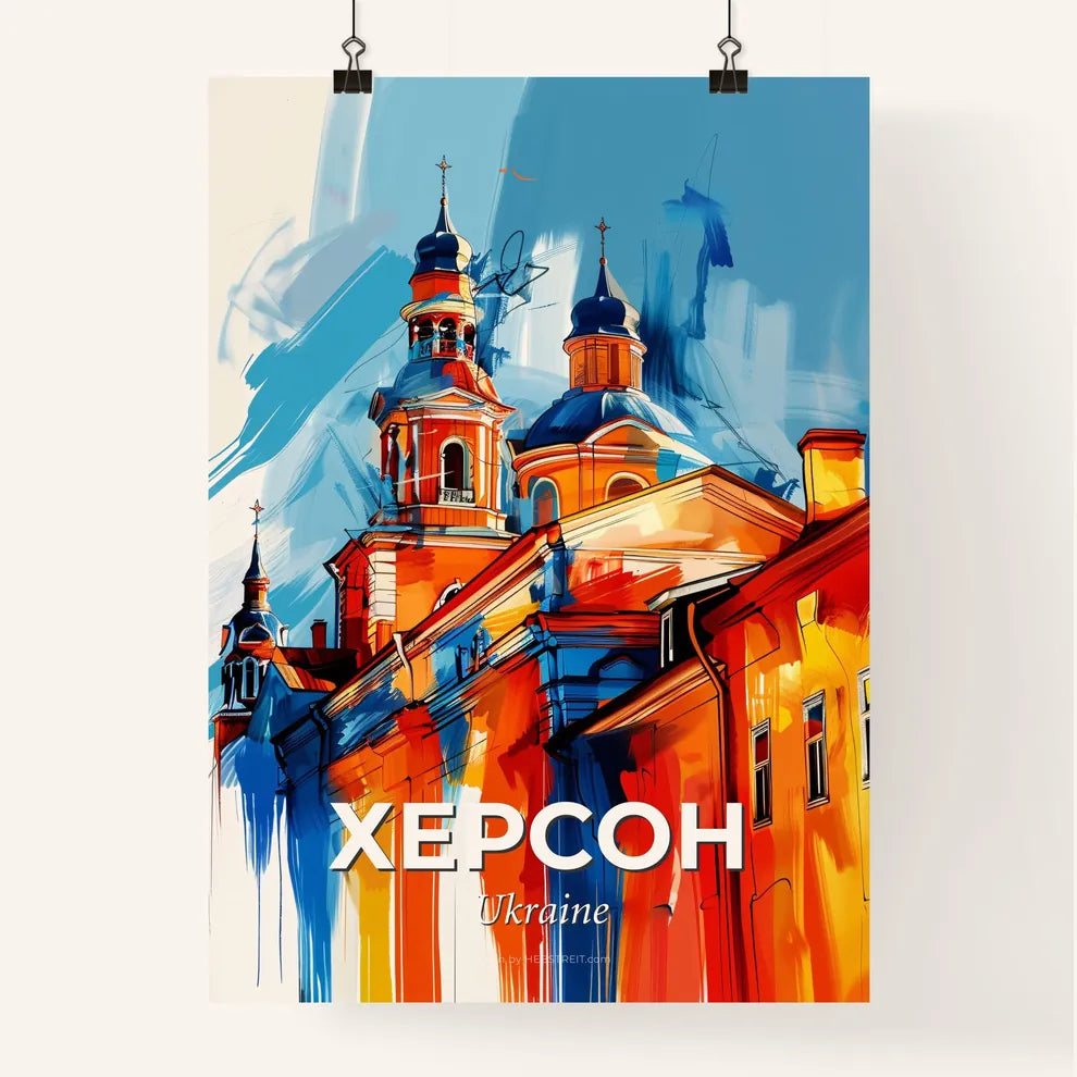 Vibrant Херсон, Ukraine Poster