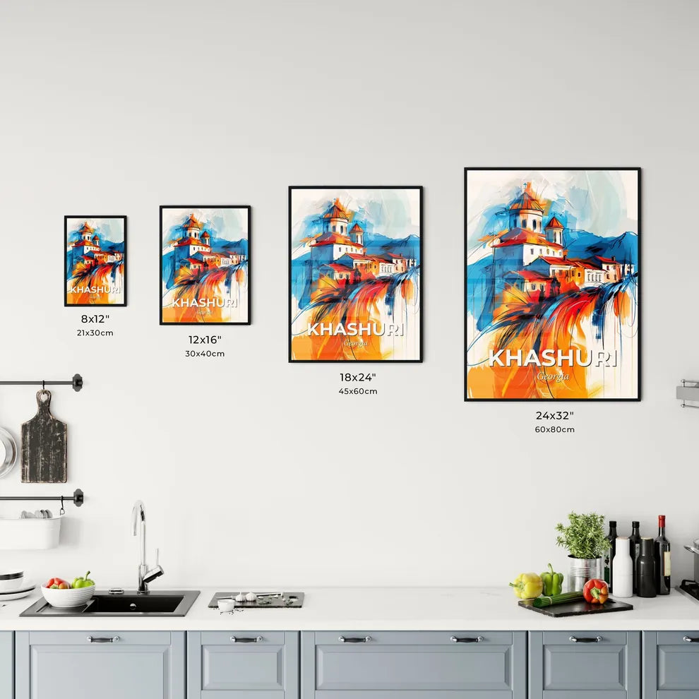 Vibrant Khashuri, Georgia Kitchen Art