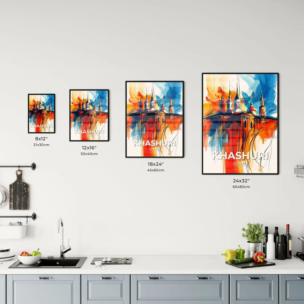 Vibrant Khashuri, Georgia Kitchen Art