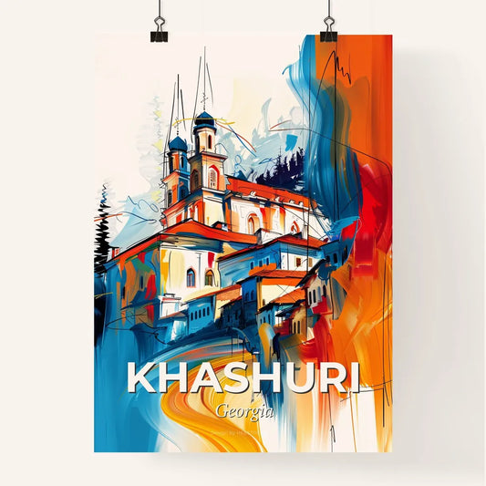 Vibrant Khashuri, Georgia Poster
