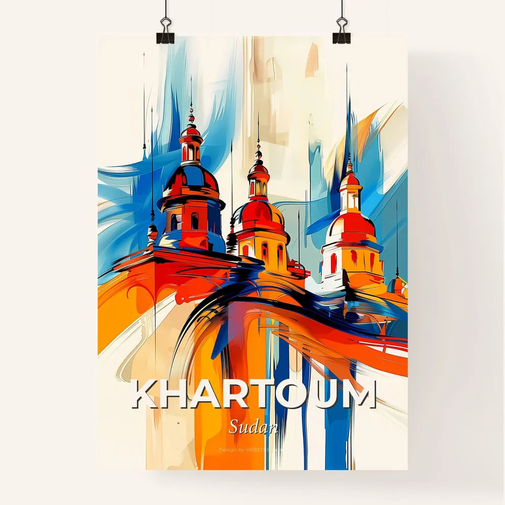 Vibrant Khartoum, Sudan Poster
