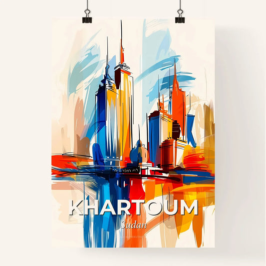 Vibrant Khartoum, Sudan Poster