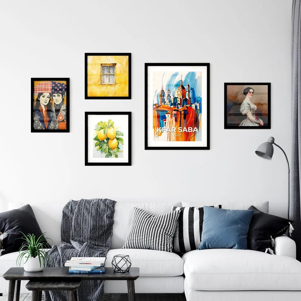 Vibrant Kfar Saba, Israel Wall Art Collection