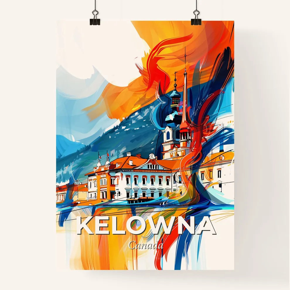 Vibrant Kelowna, Canada Poster