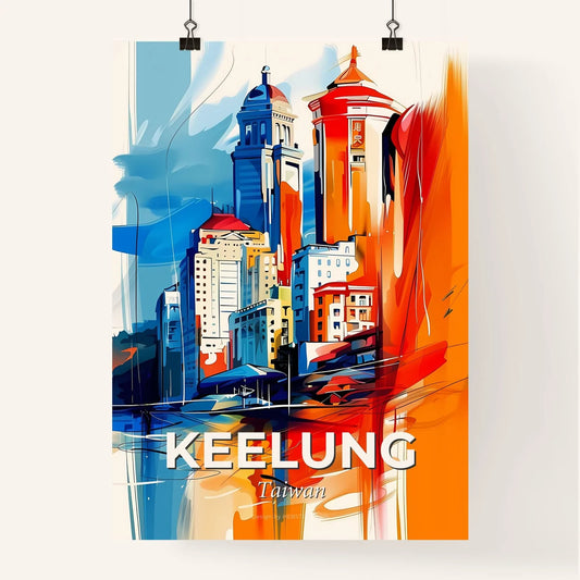 Vibrant Keelung, Taiwan Poster
