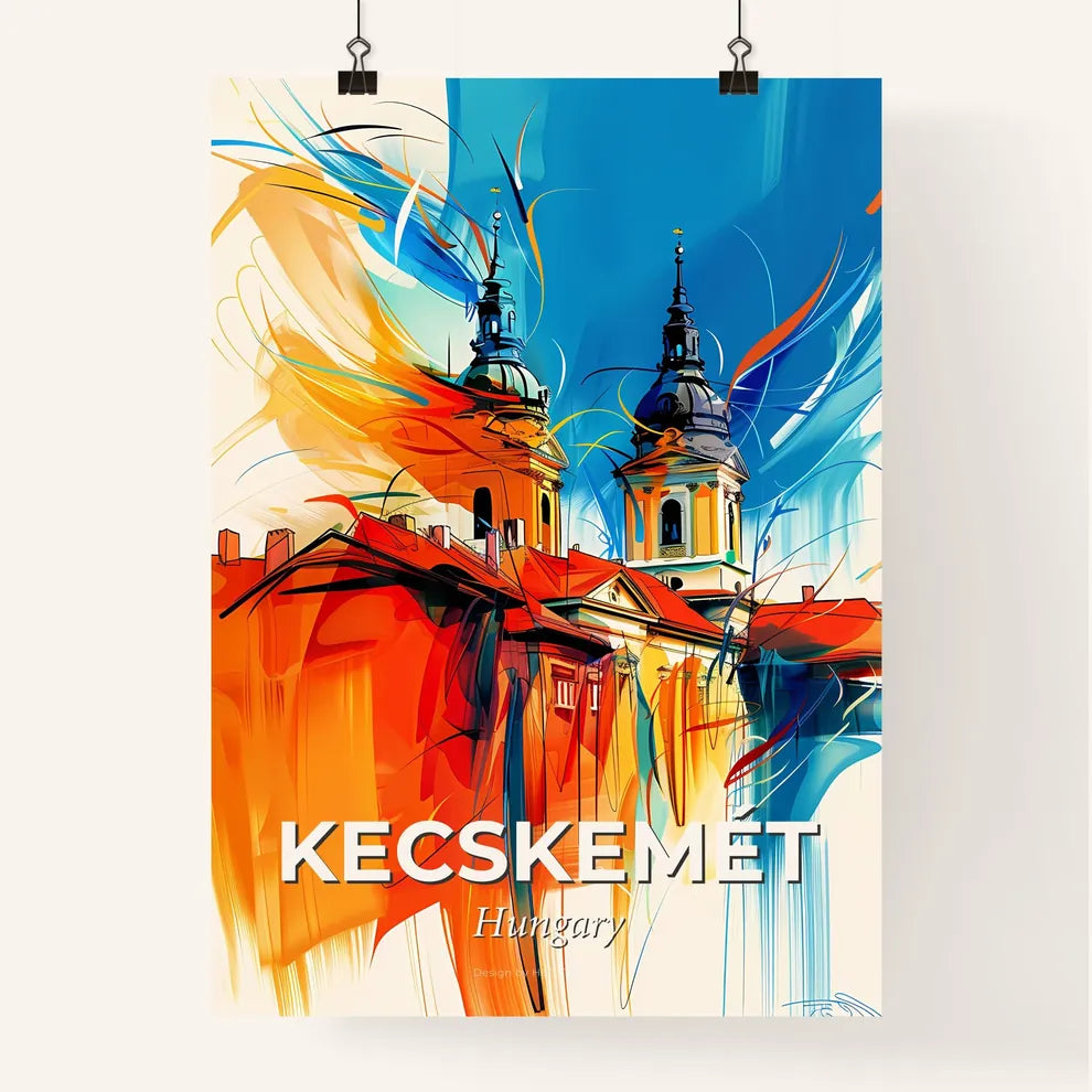 Vibrant Kecskemét, Hungary Poster