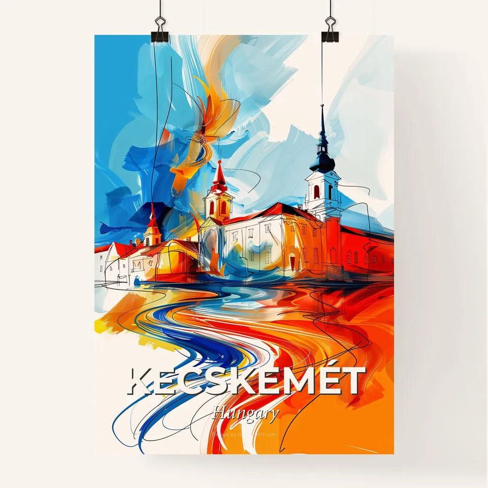 Vibrant Kecskemét, Hungary Poster