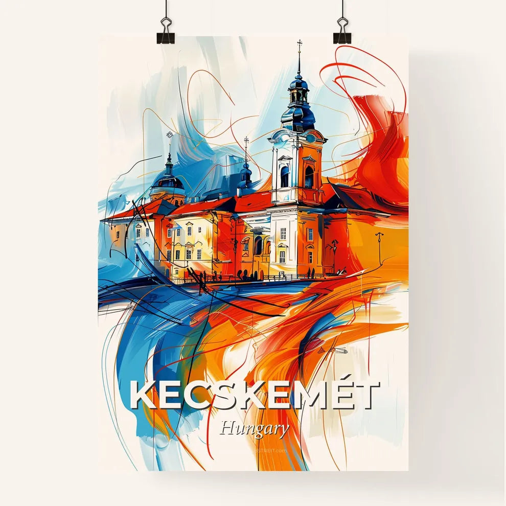 Vibrant Kecskemét, Hungary Poster