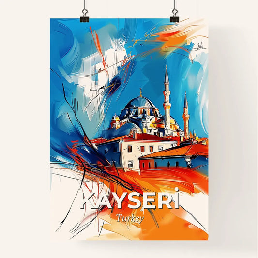 Vibrant Kayseri̇, Turkey Poster