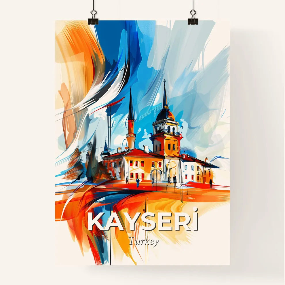 Vibrant Kayseri̇, Turkey Poster