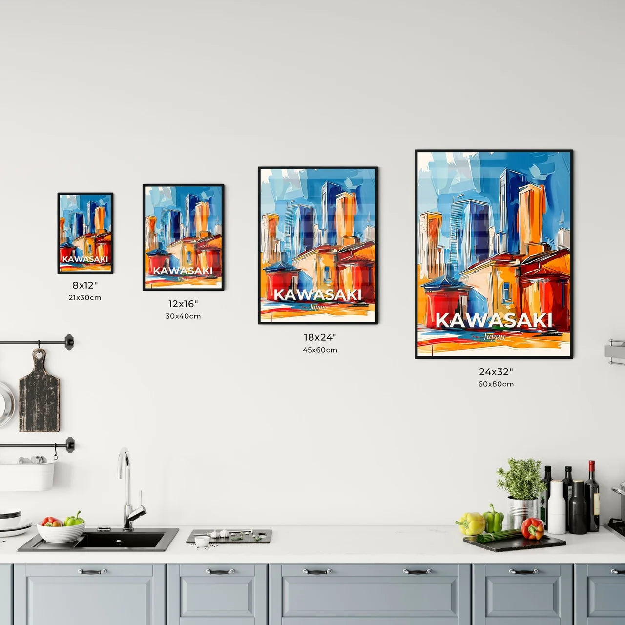 Vibrant Kawasaki, Japan Kitchen Art