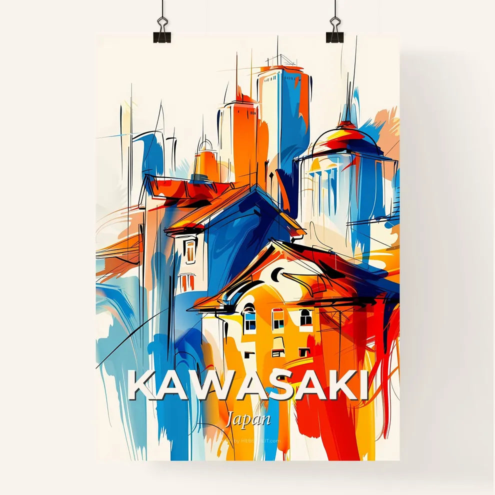 Vibrant Kawasaki, Japan Poster