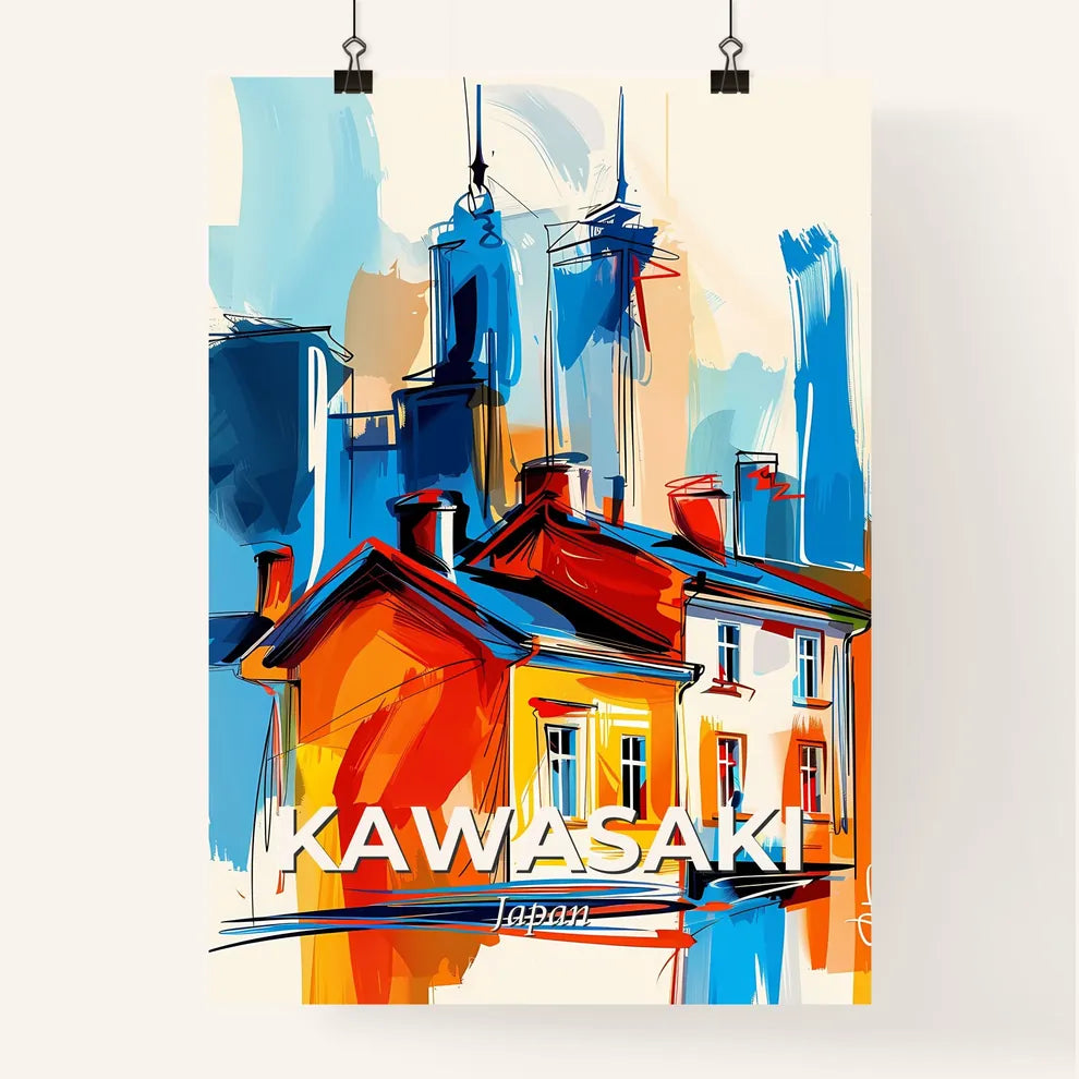 Vibrant Kawasaki, Japan Poster