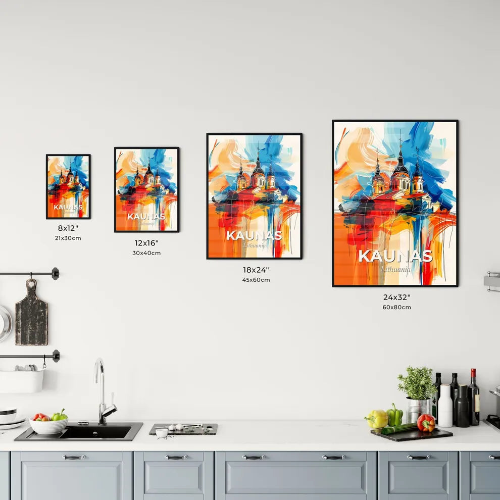 Vibrant Kaunas, Lithuania Kitchen Art