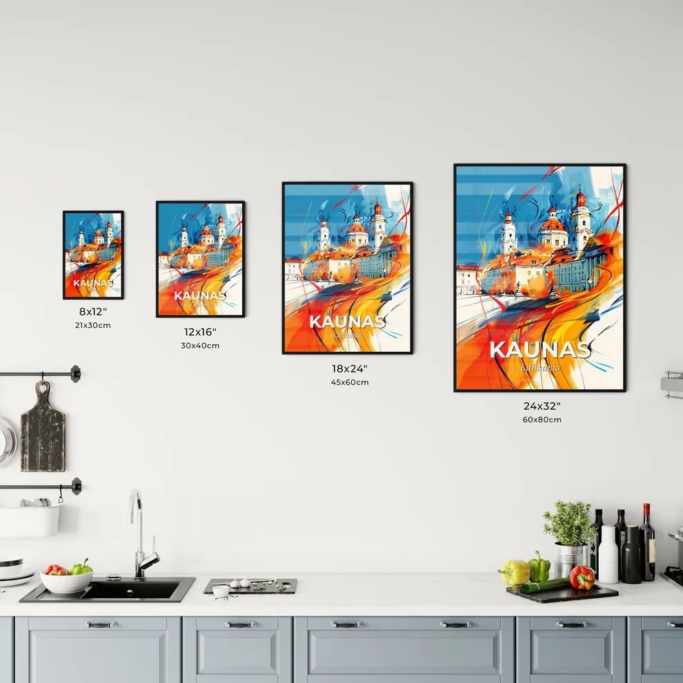 Vibrant Kaunas, Lithuania Kitchen Art