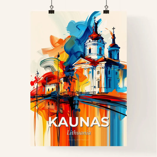 Vibrant Kaunas, Lithuania Poster