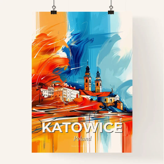 Vibrant Katowice, Poland Poster