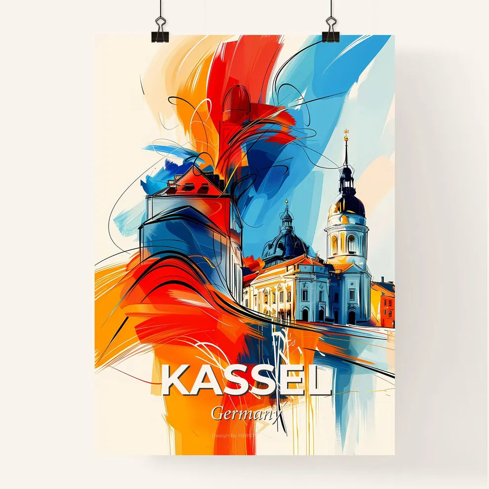 Vibrant Kassel, Germany Poster
