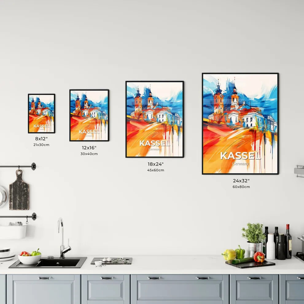 Vibrant Kassel, Germany Kitchen Art