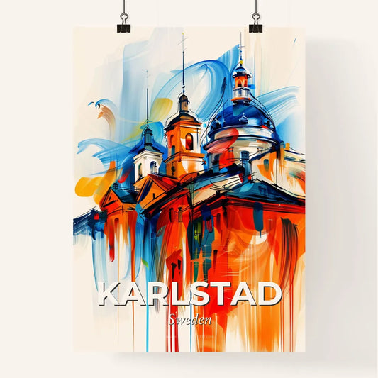 Vibrant Karlstad, Sweden Poster