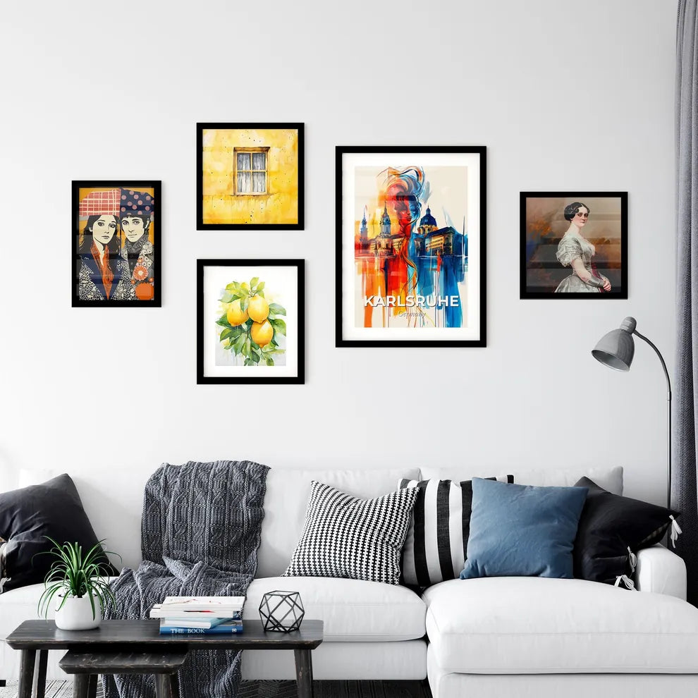 Vibrant Karlsruhe, Germany Wall Art Collection