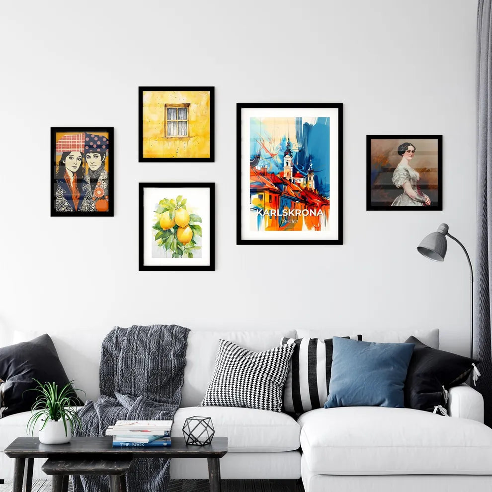 Vibrant Karlskrona, Sweden Wall Art Collection