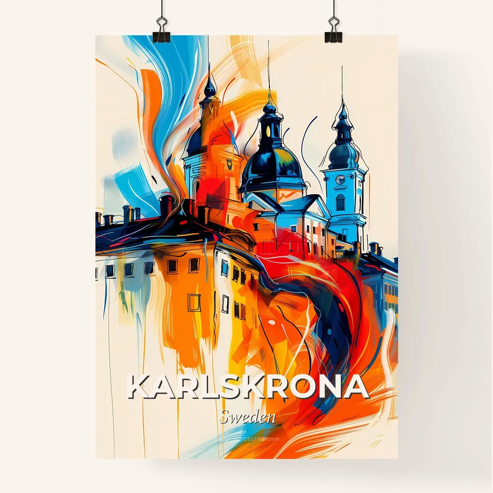 Vibrant Karlskrona, Sweden Poster