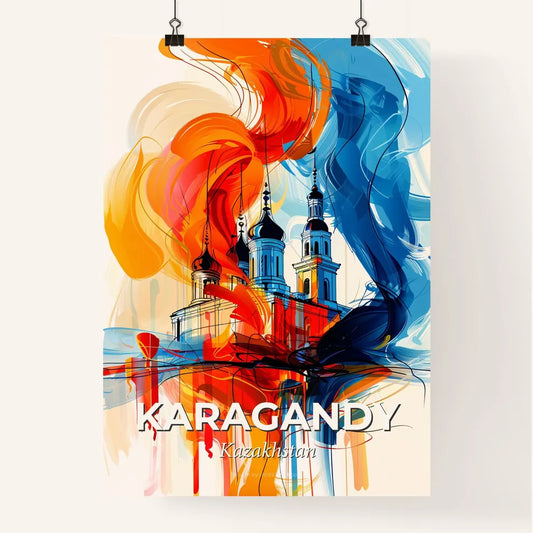 Vibrant Karagandy, Kazakhstan Poster
