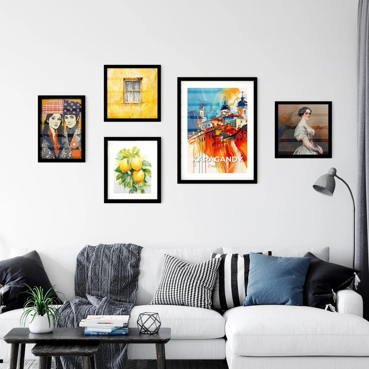 Vibrant Karagandy, Kazakhstan Wall Art Collection