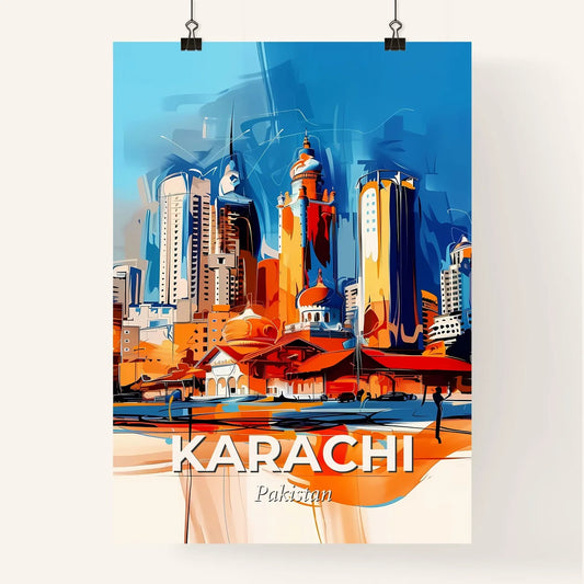 Vibrant Karachi, Pakistan Poster