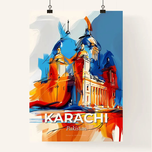 Vibrant Karachi, Pakistan Poster