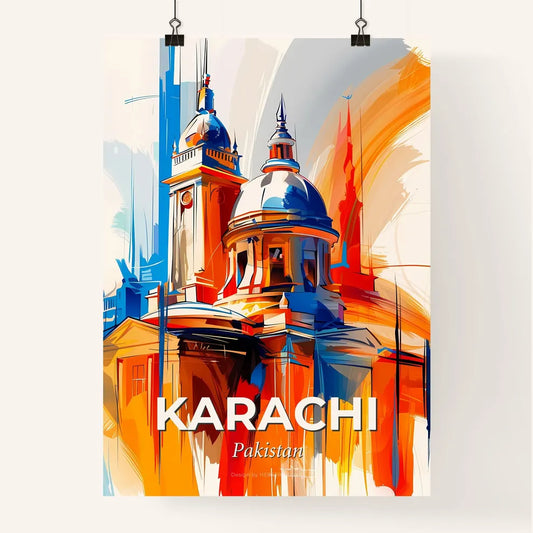 Vibrant Karachi, Pakistan Poster