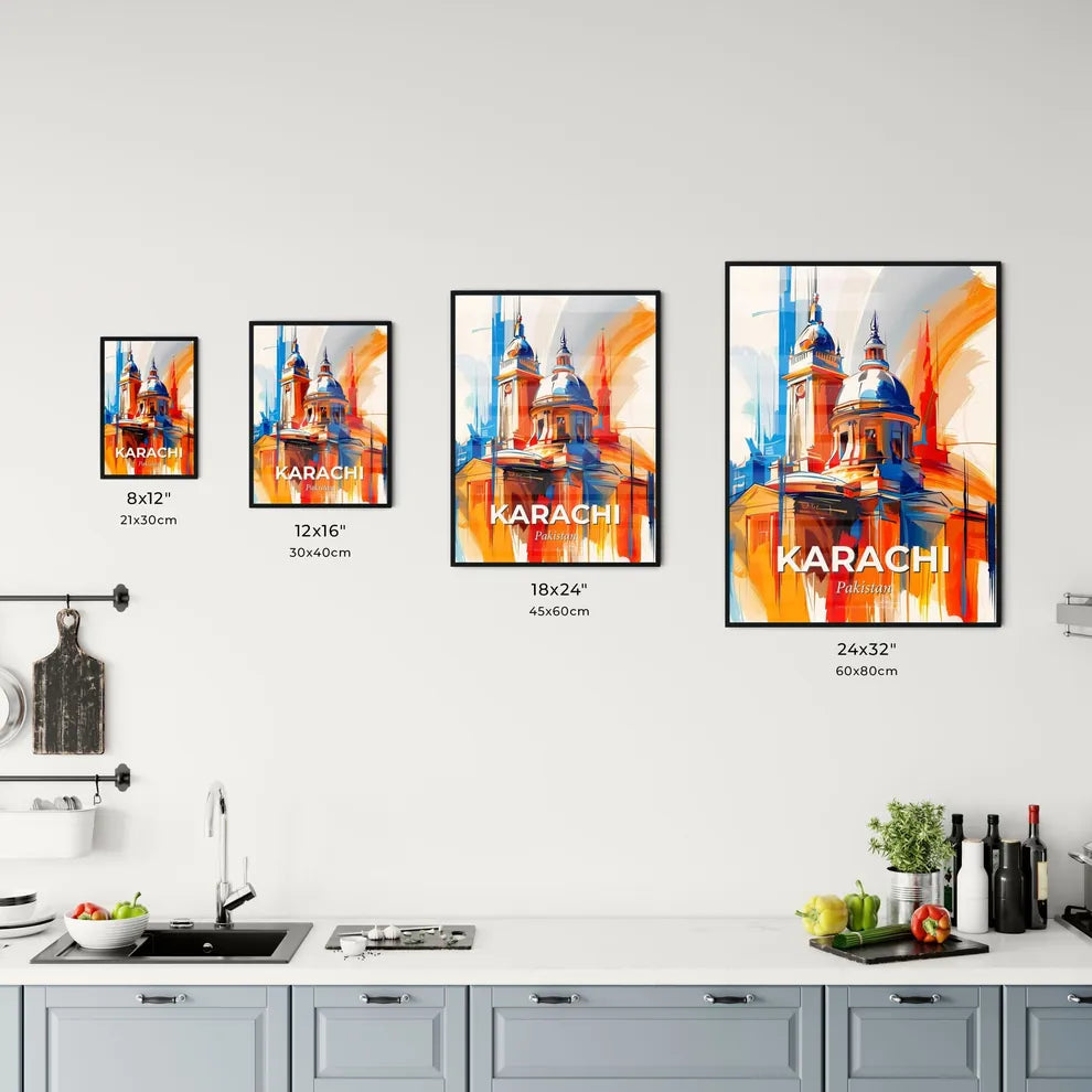 Vibrant Karachi, Pakistan Kitchen Art