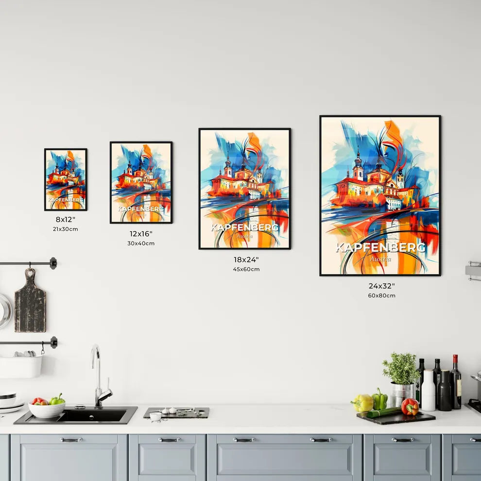 Vibrant Kapfenberg, Austria Kitchen Art