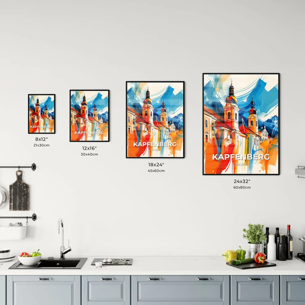 Vibrant Kapfenberg, Austria Kitchen Art