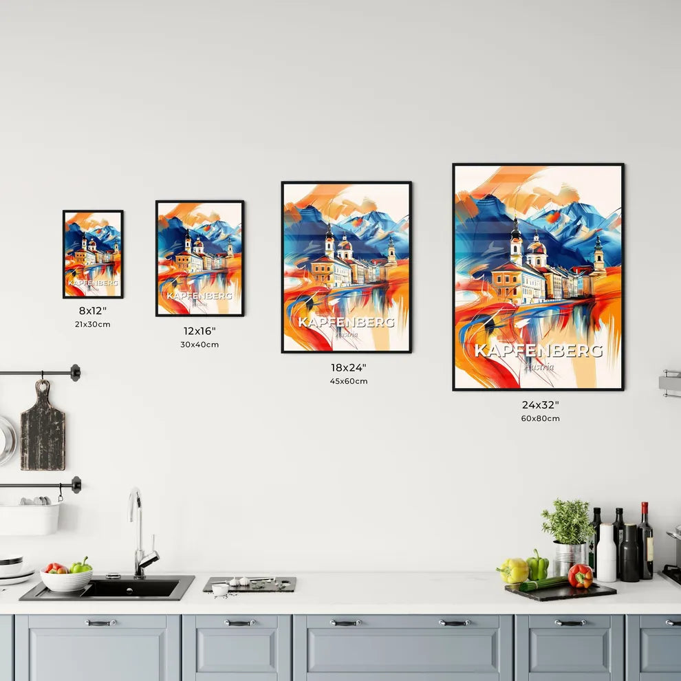 Vibrant Kapfenberg, Austria Kitchen Art