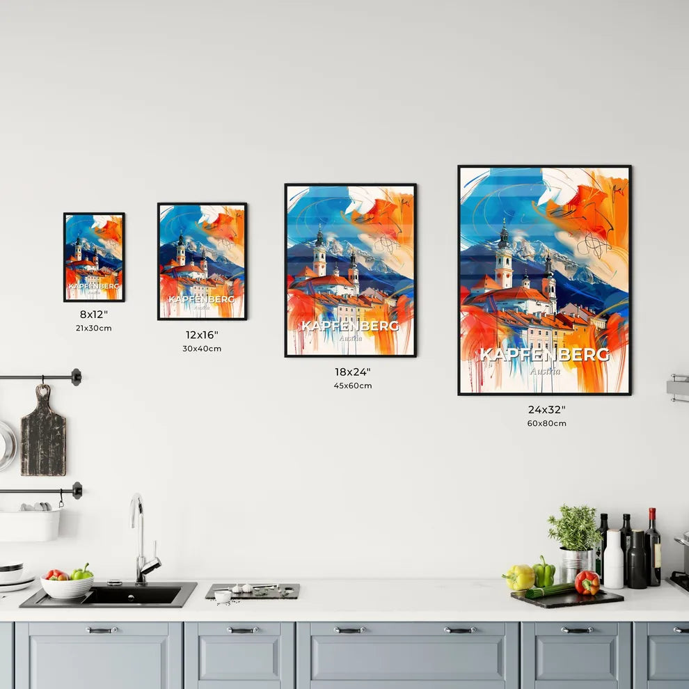 Vibrant Kapfenberg, Austria Kitchen Art