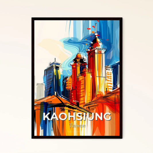 Vibrant Kaohsiung, Taiwan Art Print