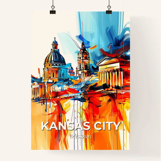 Vibrant Kansas City, Missouri Poster