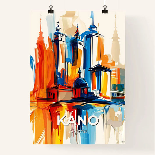 Vibrant Kano, Nigeria Poster