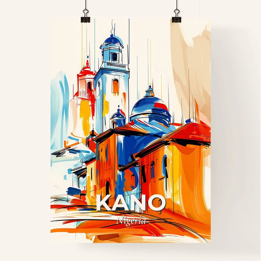Vibrant Kano, Nigeria Poster
