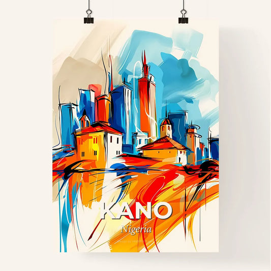 Vibrant Kano, Nigeria Poster