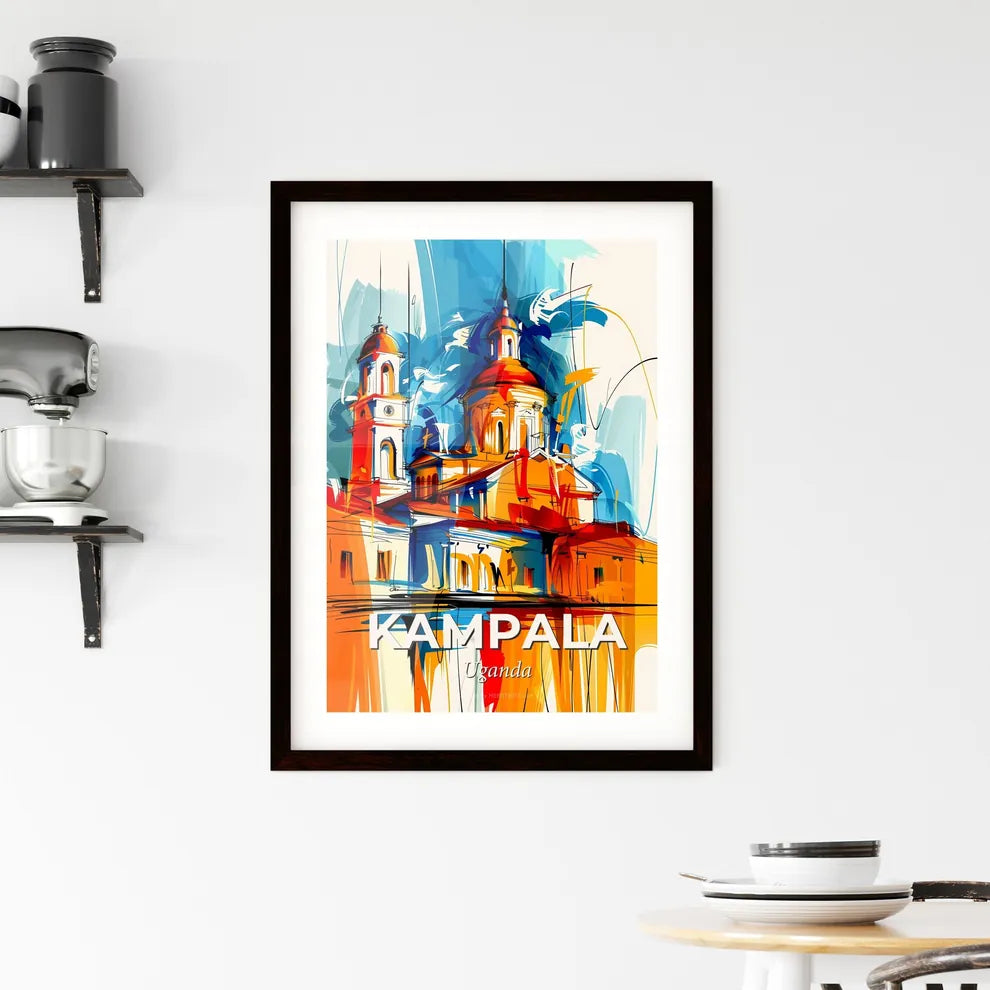 Vibrant Kampala, Uganda Framed Print