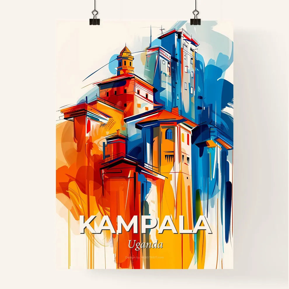 Vibrant Kampala, Uganda Poster
